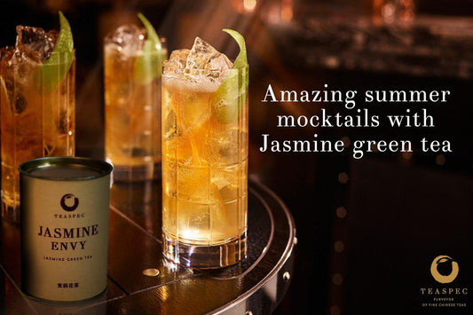 Amazing Summer Mocktails With Jasmine Green Tea - TEASPEC