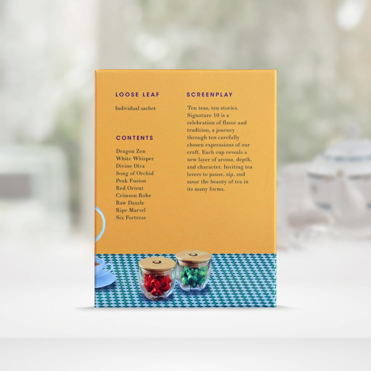 Signature 10, Tea Collection, Loose Leaf Tea