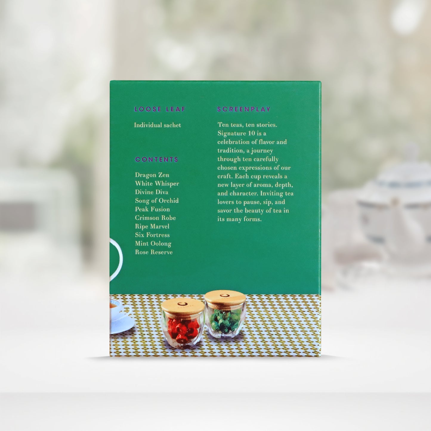 Signature 10+, Tea Collection, Loose Leaf Tea