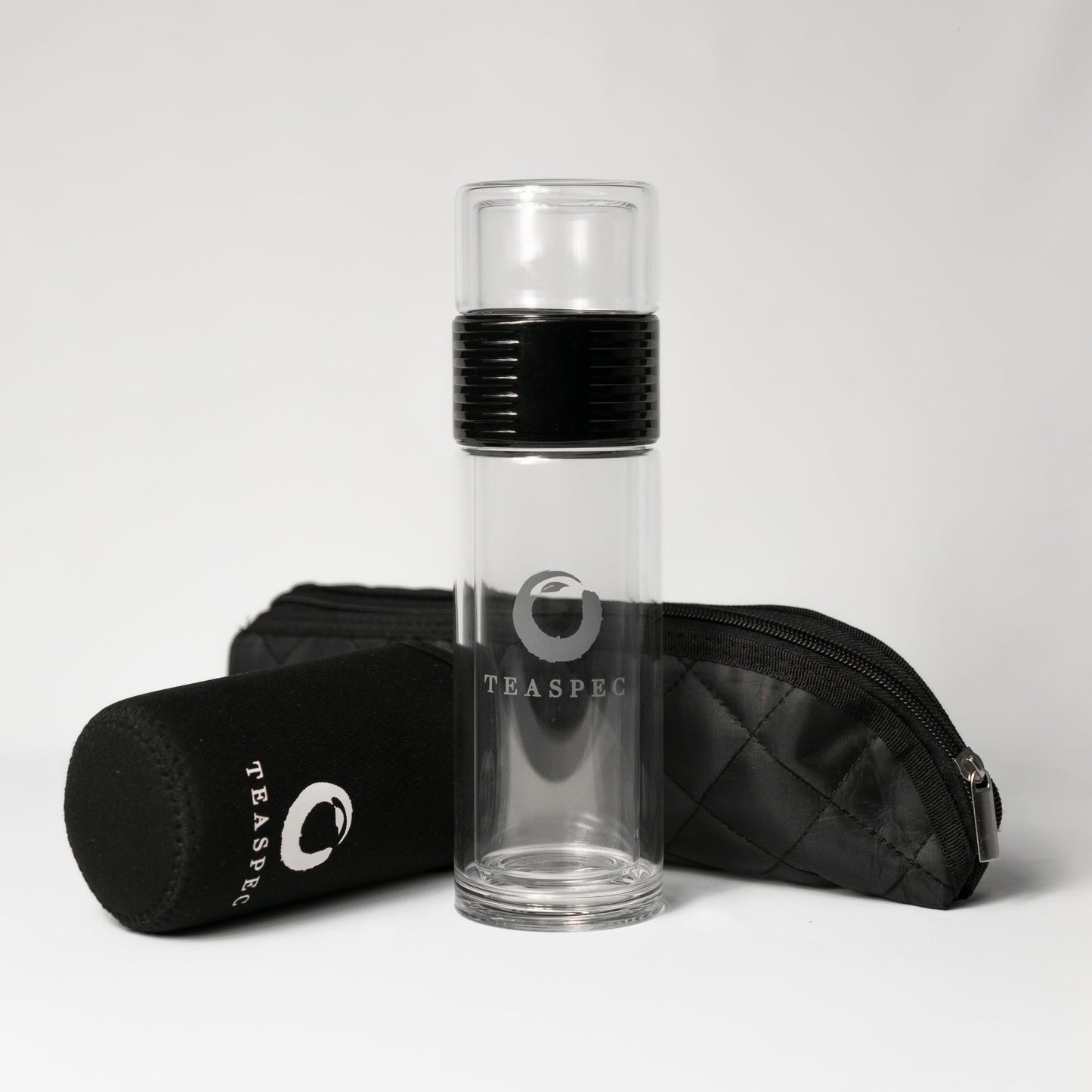 Lazy Go Glass Tea Travel Tumbler 350ml