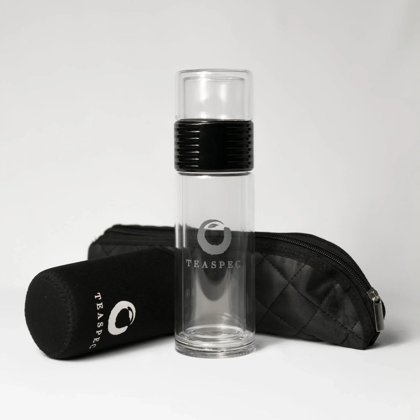 Lazy Go Glass Tea Travel Tumbler 350ml