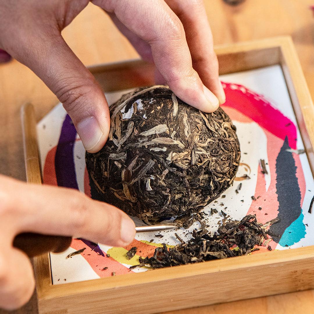 Longmark, Raw Pu'er Compressed Tea Tuo - TEASPEC