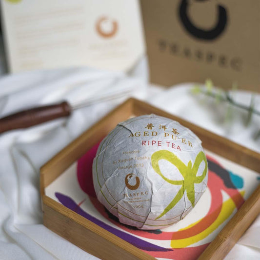 Frenchie, Ripe Pu'er Compressed Tea Tuo - TEASPEC