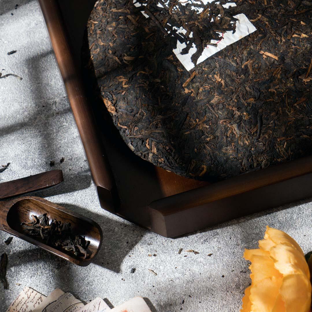 Hearty Ripe Pu’er Compressed Tea Cake - TEASPEC