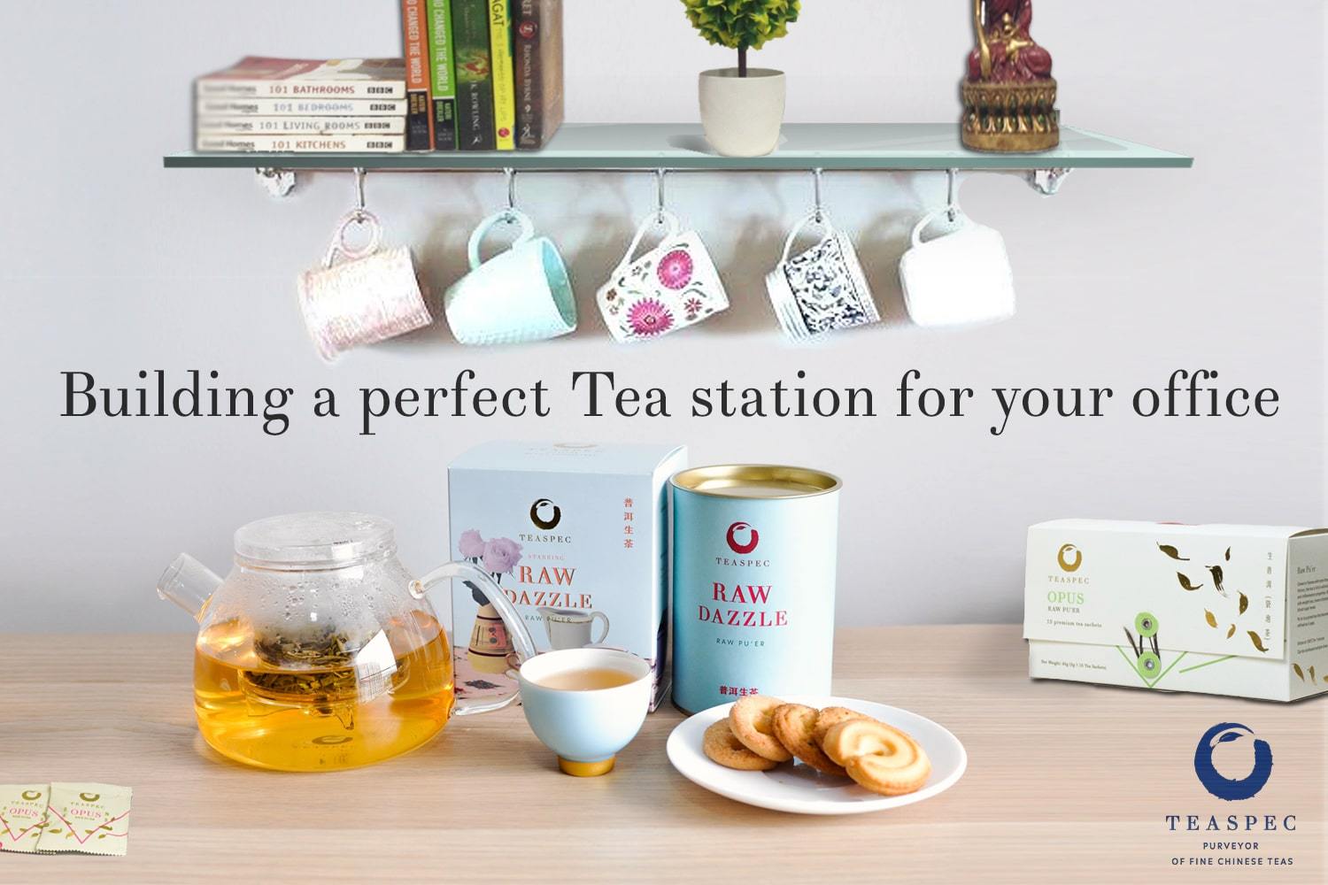 Building A Perfect Tea Station For Your Office
