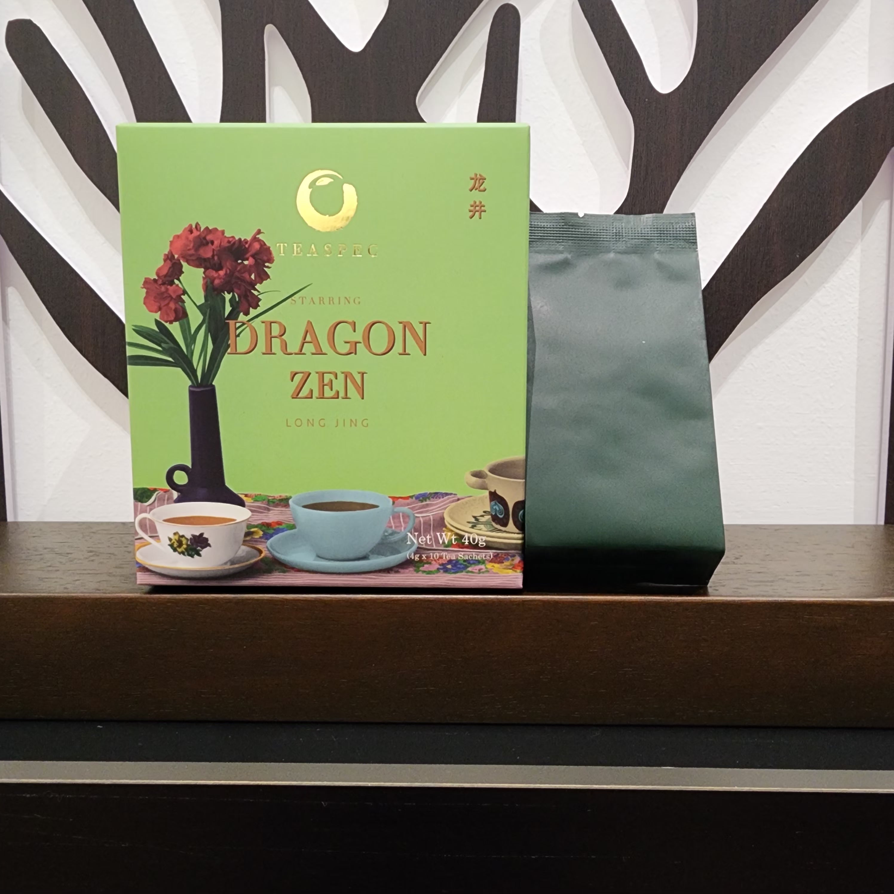 Dragon Zen, Long Jing Loose Tea Sachets