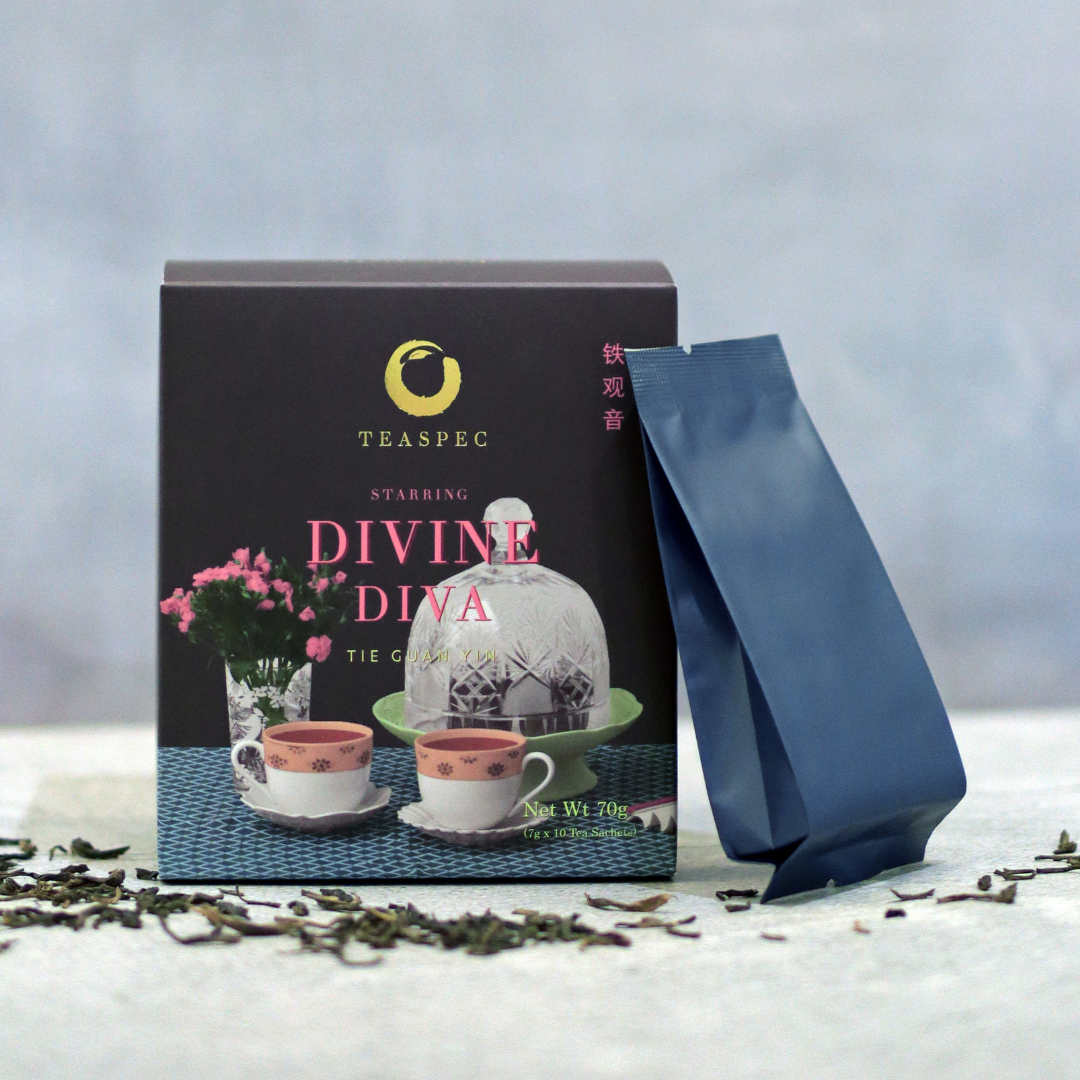 Divine Diva, Tie Guan Yin Loose Tea Sachets