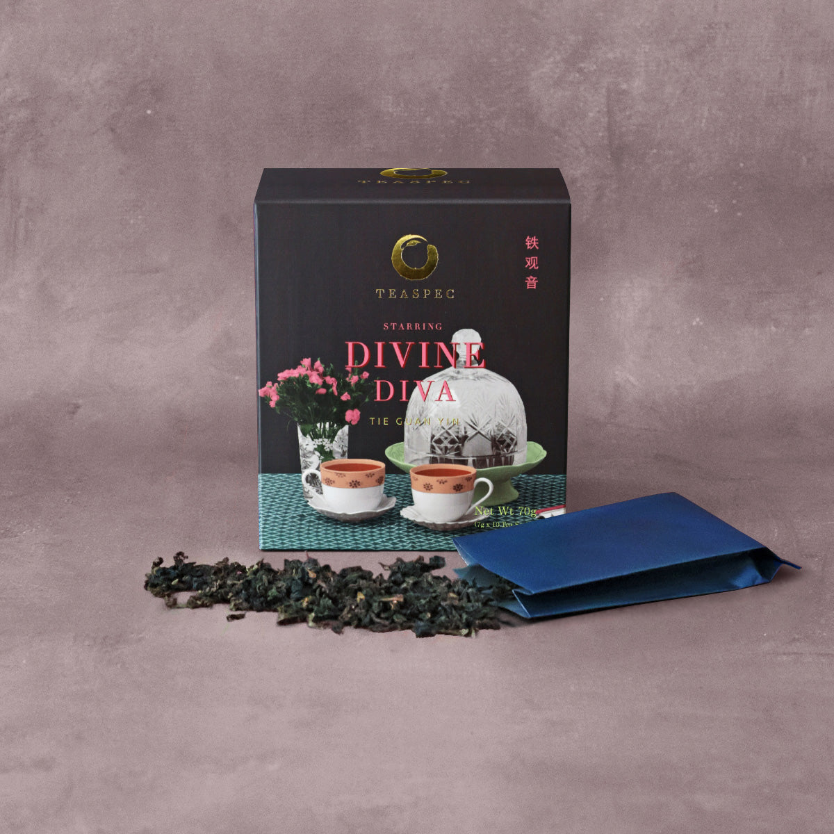 TEASPEC Divine Diva | Tie Guan Yin | Best Chinese Oolong Loose Tea