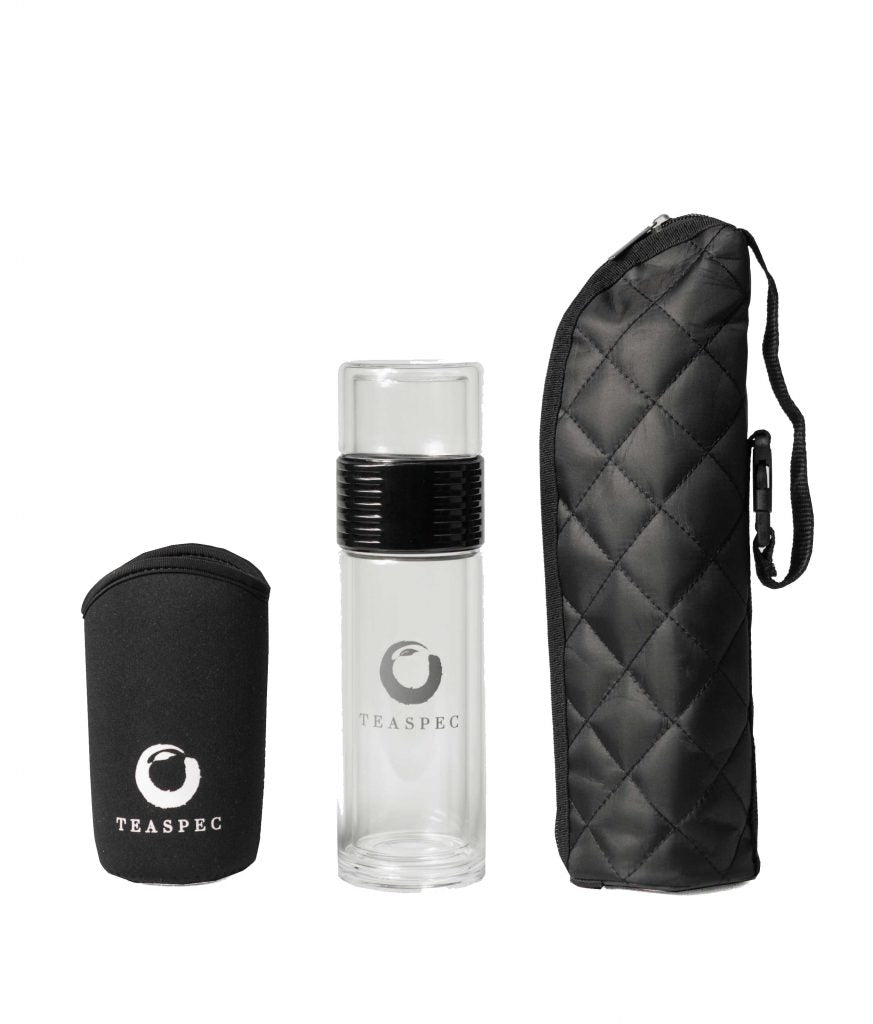 Lazy Go Glass Tea Travel Tumbler 350ml