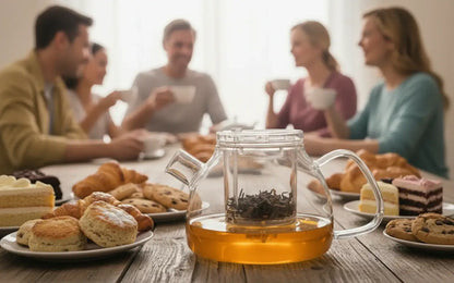 Lazy Pour Glass Teapot 900ml