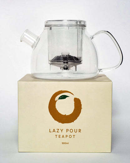 Lazy Pour Glass Teapot 900ml