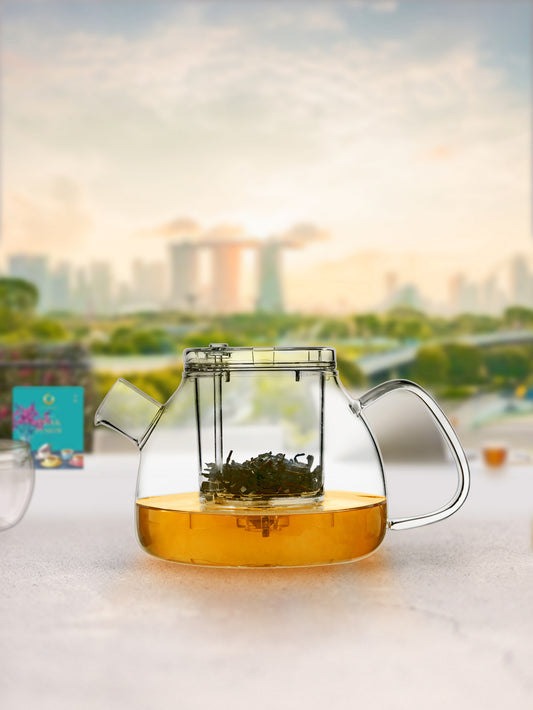 Lazy Pour Glass Teapot 900ml