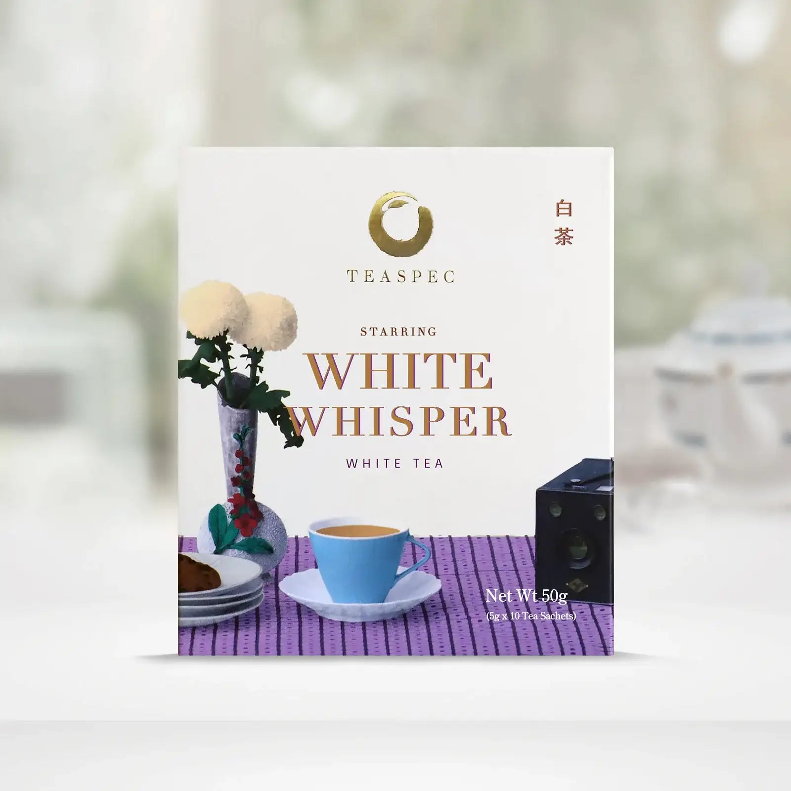 TEASPEC White Whisper | Best Chinese White Tea Shou Mei | Loose