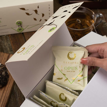 Opus Raw, Raw Pu'er Tea