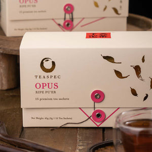 Opus Ripe, Ripe Pu'er Tea Sachets (UK delivery only)